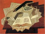 Juan Gris The book is opened France oil painting artist